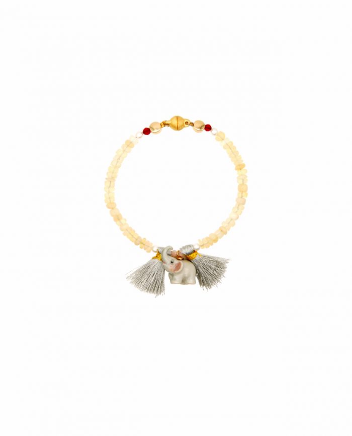 josephine elefanten feueropal armband